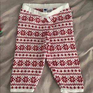Janie and jack snowflake pattern pants